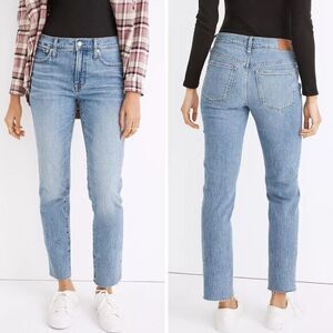 NEW Madewell The Mid-Rise Perfect Vintage Jean in Enmore Wash, 24‎